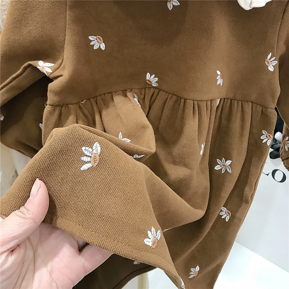Robe de Dentelle Fashionable pour Filles