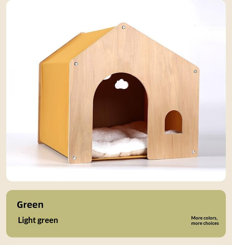 Meubles pour animaux en bois massif éco-friendly