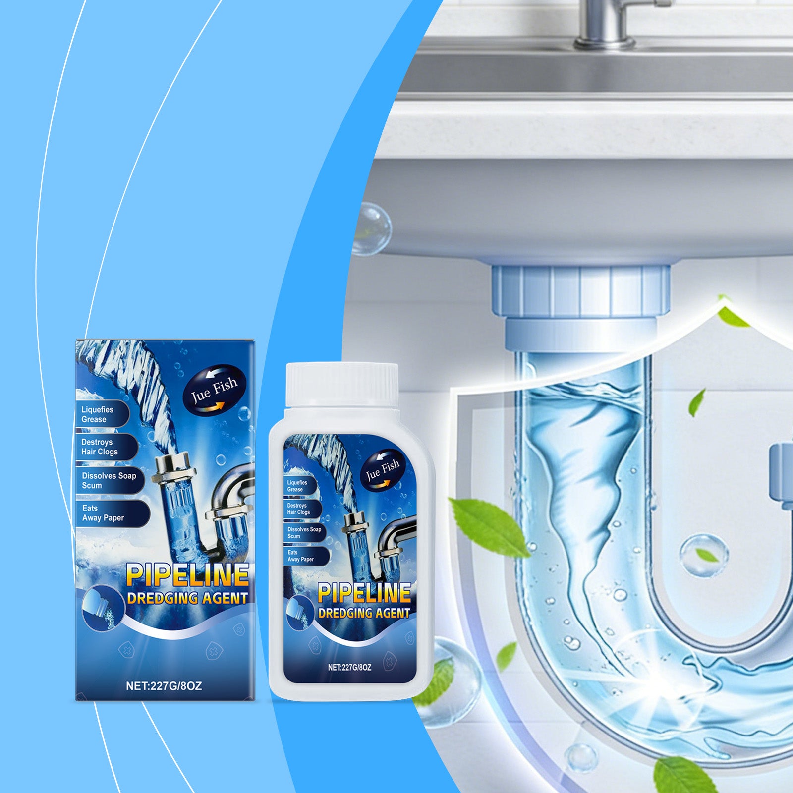 Déclencheur de pipeline 227g1bouteille
