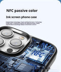 Smart NFC Screen Projection Cas de téléphone bricolage créatif