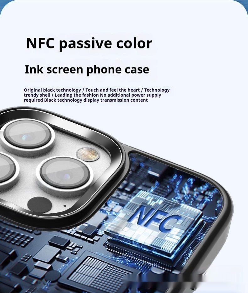 Smart NFC Screen Projection Cas de téléphone bricolage créatif