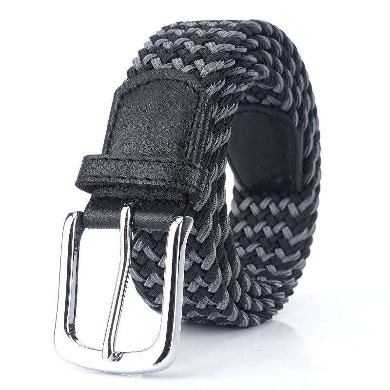 Toile élastique ceinture élastique épingle boucle ceinture toile