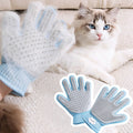 Gant de grooming 2in1 double côté pour animaux de compagnie