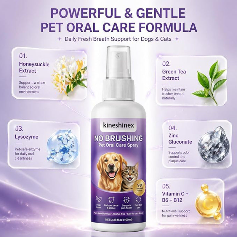 Oral care Mouth spray for oral care