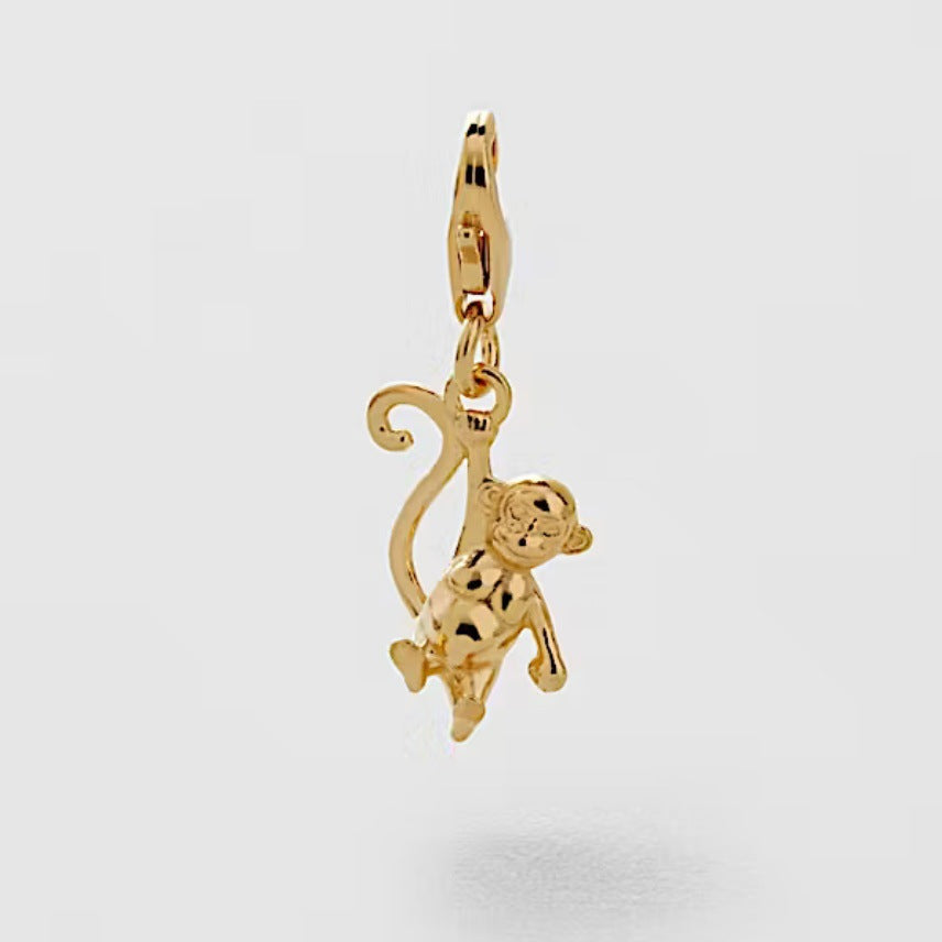 Accessoire pendentif géométrique en acier inoxydable