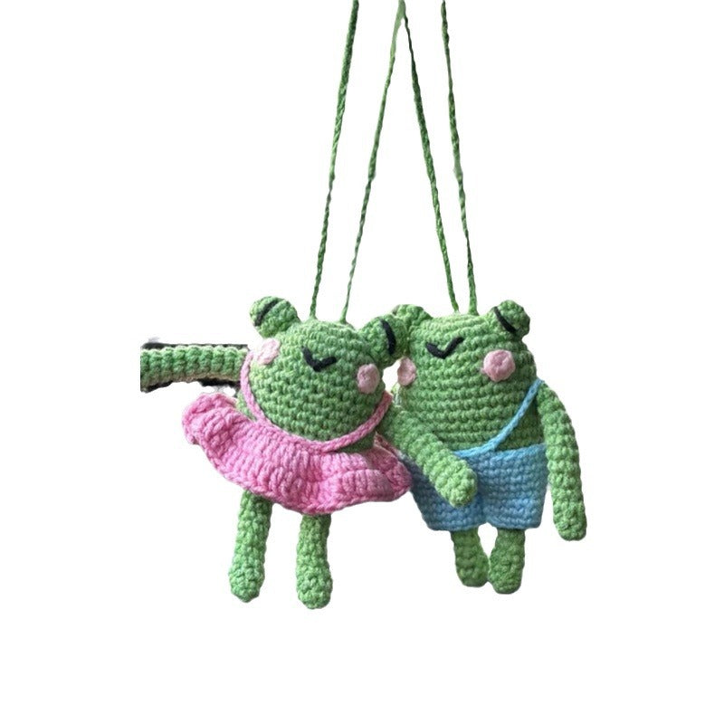 Pendentif de voiture pour animaux quirky à la main