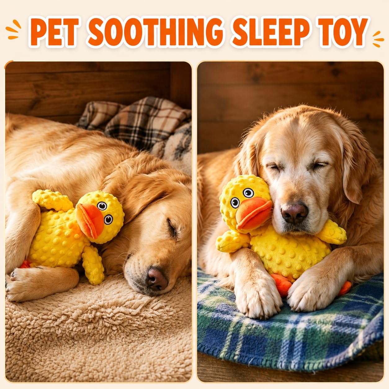 Jouet de chien en peluche durable