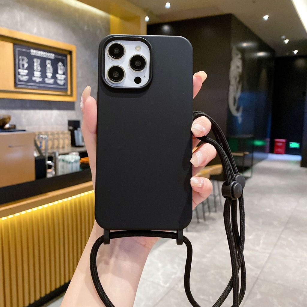 Étui téléphonique Lanyard minimaliste épais