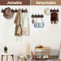 Crochet mural en bois massif polyvalent