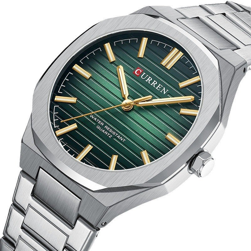 Montre de mode en acier pour hommes