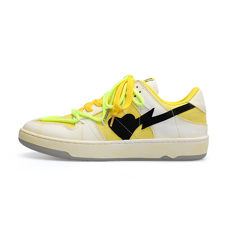 Hommes et femmes de la mode Smudddd amour coeur strap chaussures de sport