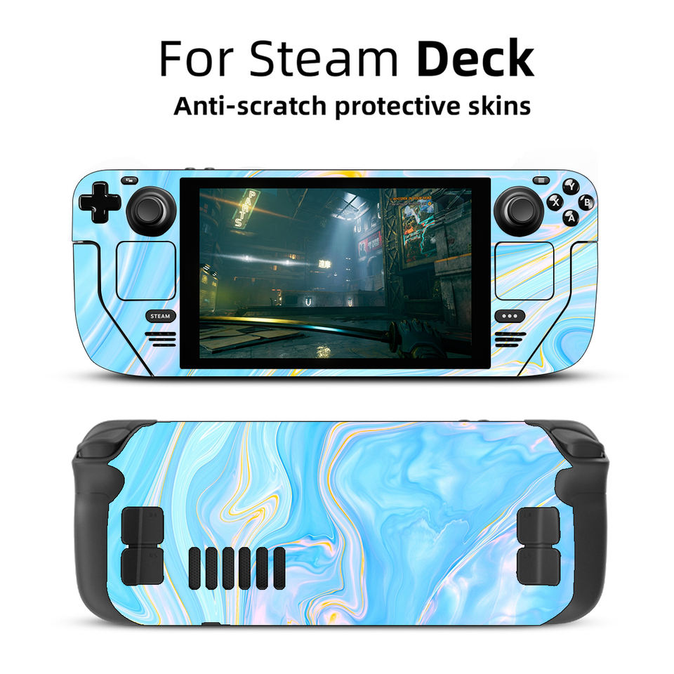 Pour Steam Cartoon Scratch Protection Jeu Console Skin Sticker
