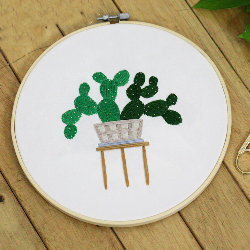 Broderie artisanale Diy Matériau Sac Formation débutante