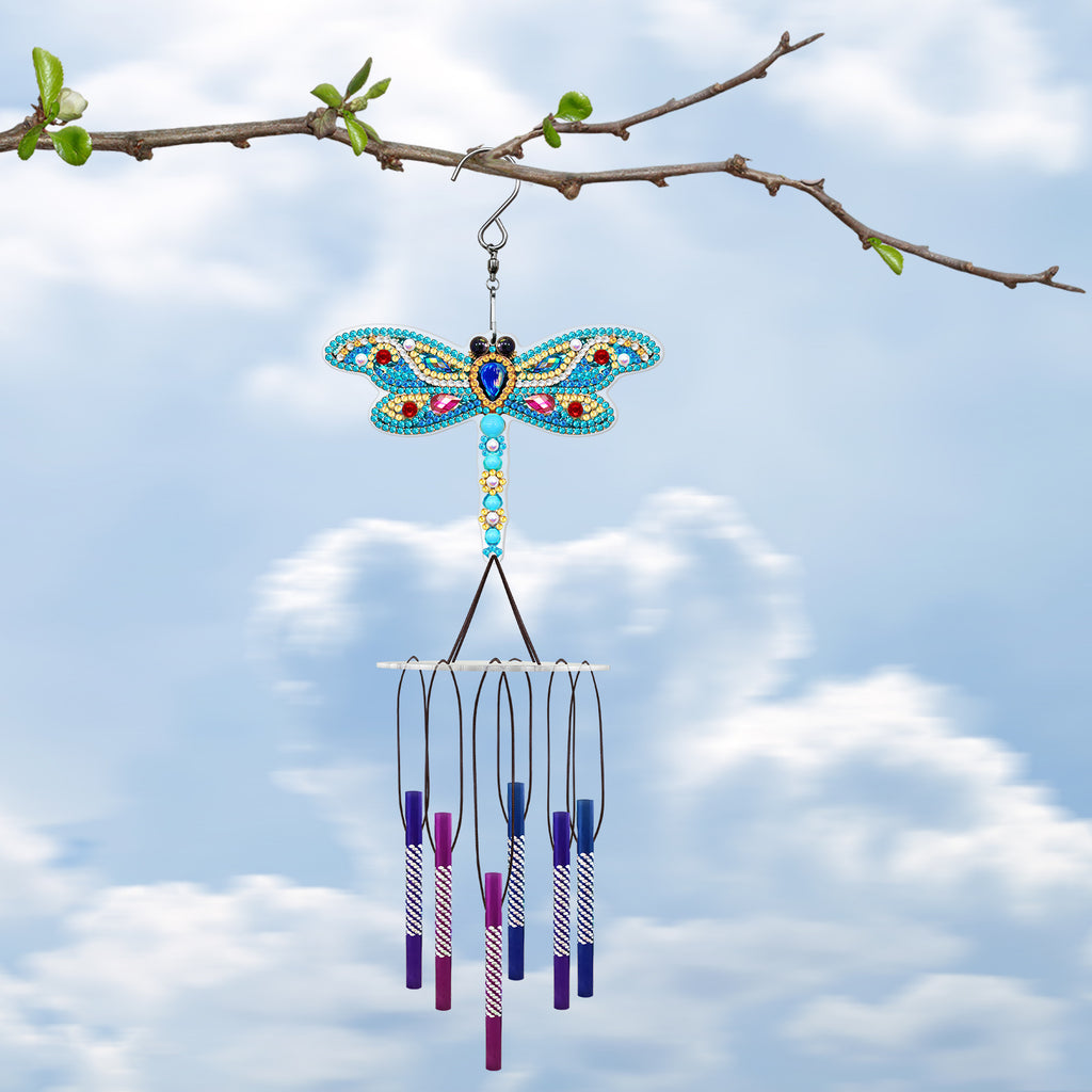 Diamant Peinture Wind Chime Pendentif DIY Handmade Outdoor Sun Catcher