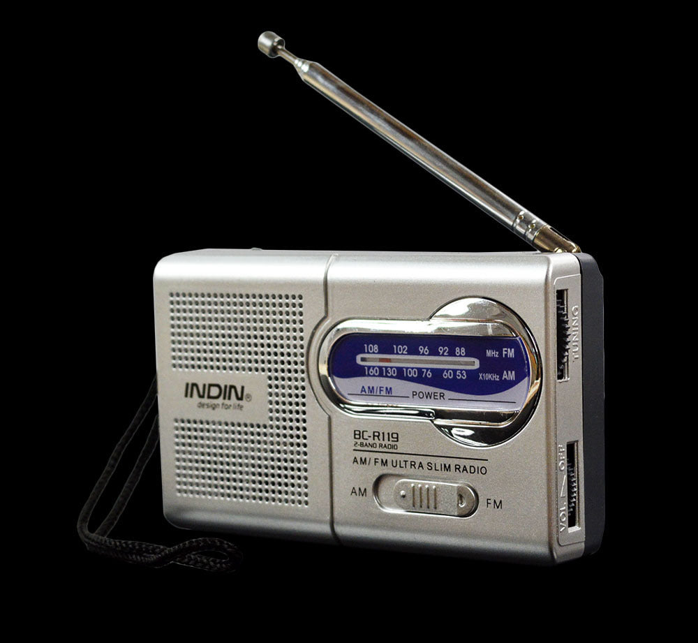 Mini Portable Two-Band Multi-Function Radio for Seniors