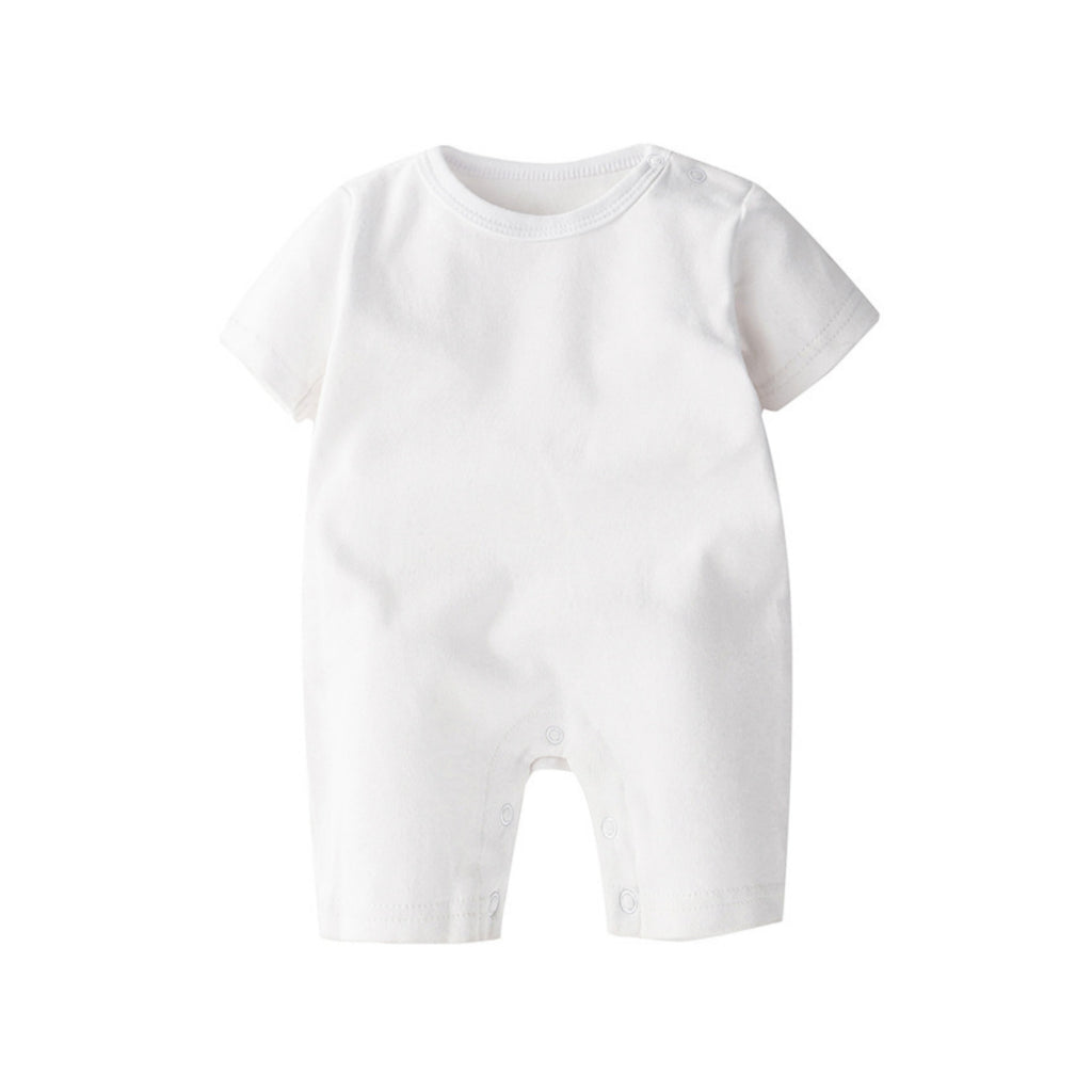 Chemise bébé et bébé coton manches courtes