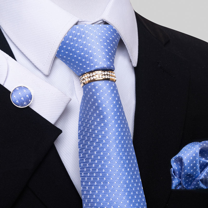 Cravate multicolore à rayures pour hommes