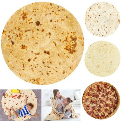 Couverture de crêpe de maïs