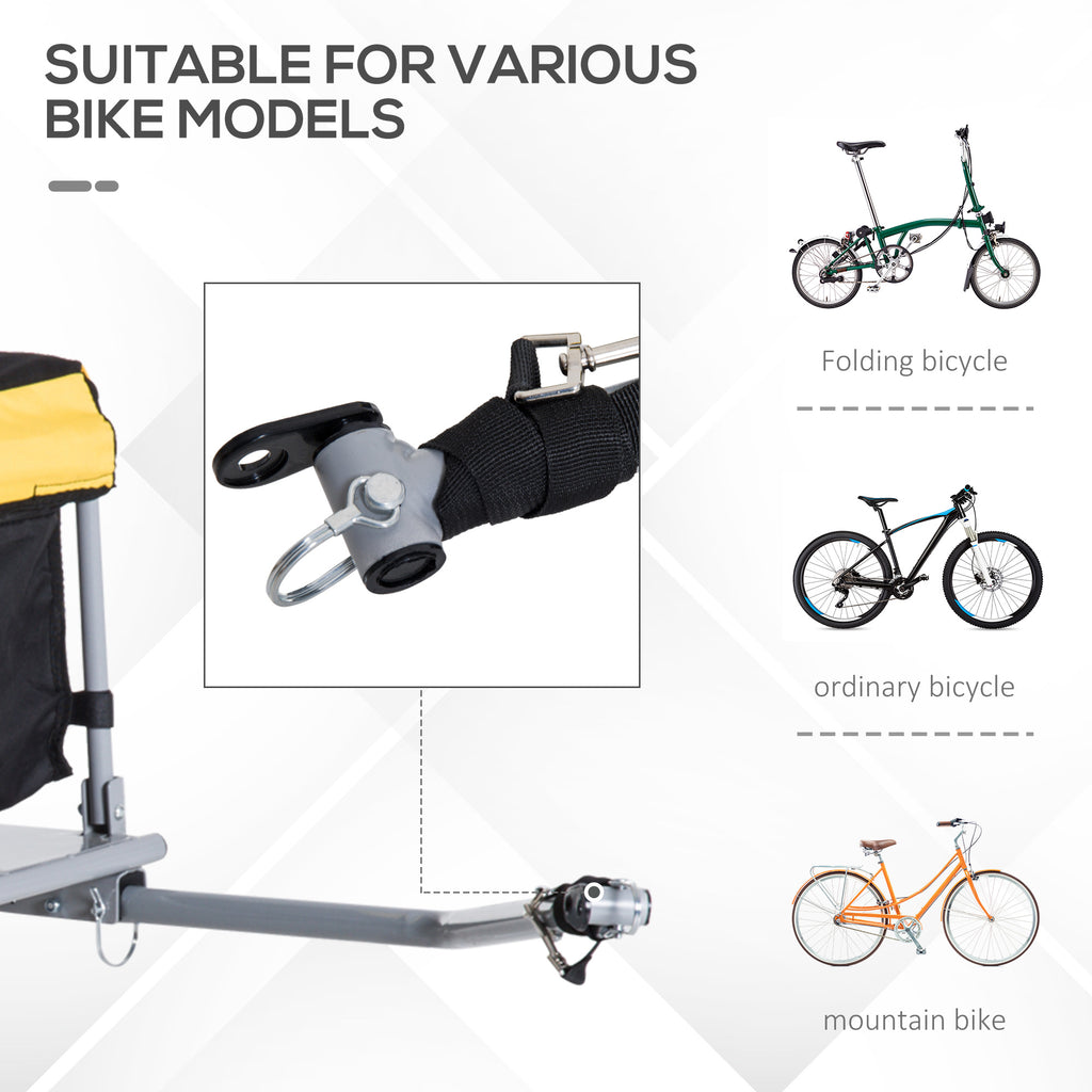 Bicycle cargo trailer