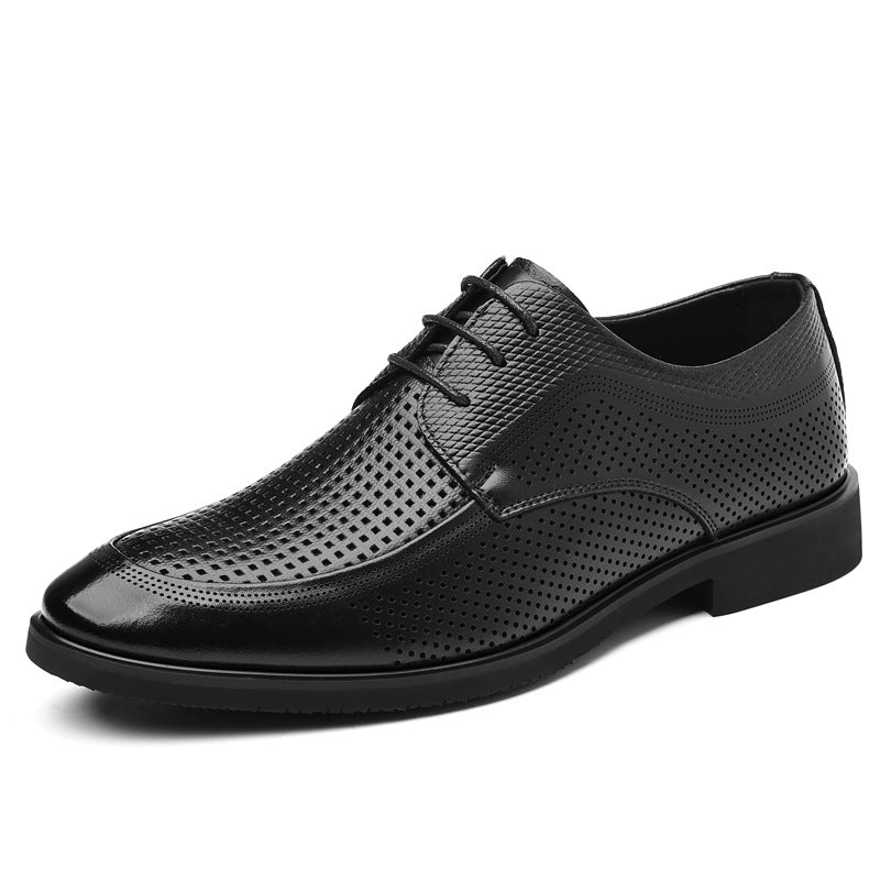 Chaussures en cuir pour le transport avec un orteil rond antidérapant