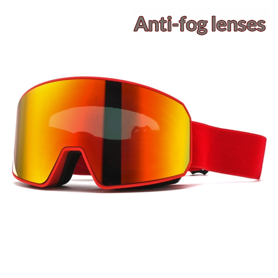 Gants de ski Double couche Gants anti-fog alpinisme