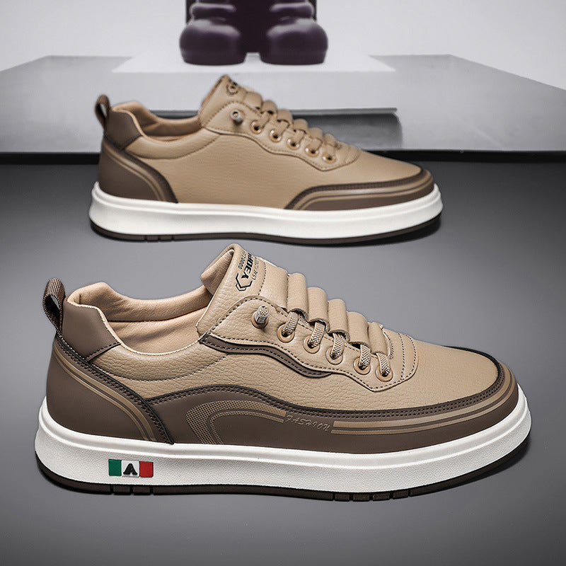Hommes Casual Chaussures en cuir avec des semelles douces