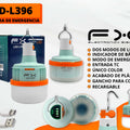 Ampoule d'urgence rechargeable avec double mode d'éclairage