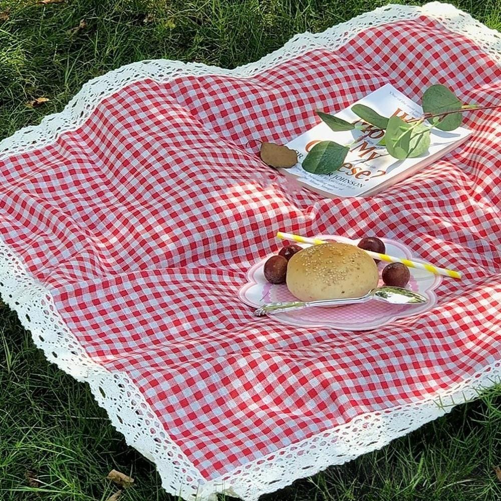 Tapis de pique-nique jaune en nappe de plein air