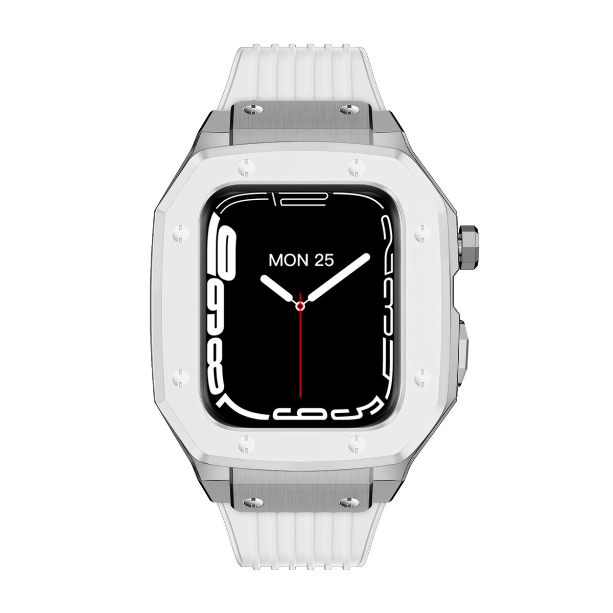 Montre avec revêtement de protection mécanique en alliage de zinc