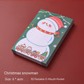 Caricature Noël Sticky Notes Étudiant Papeterie