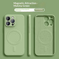 Boîtier de téléphone magnétique en silicone liquide