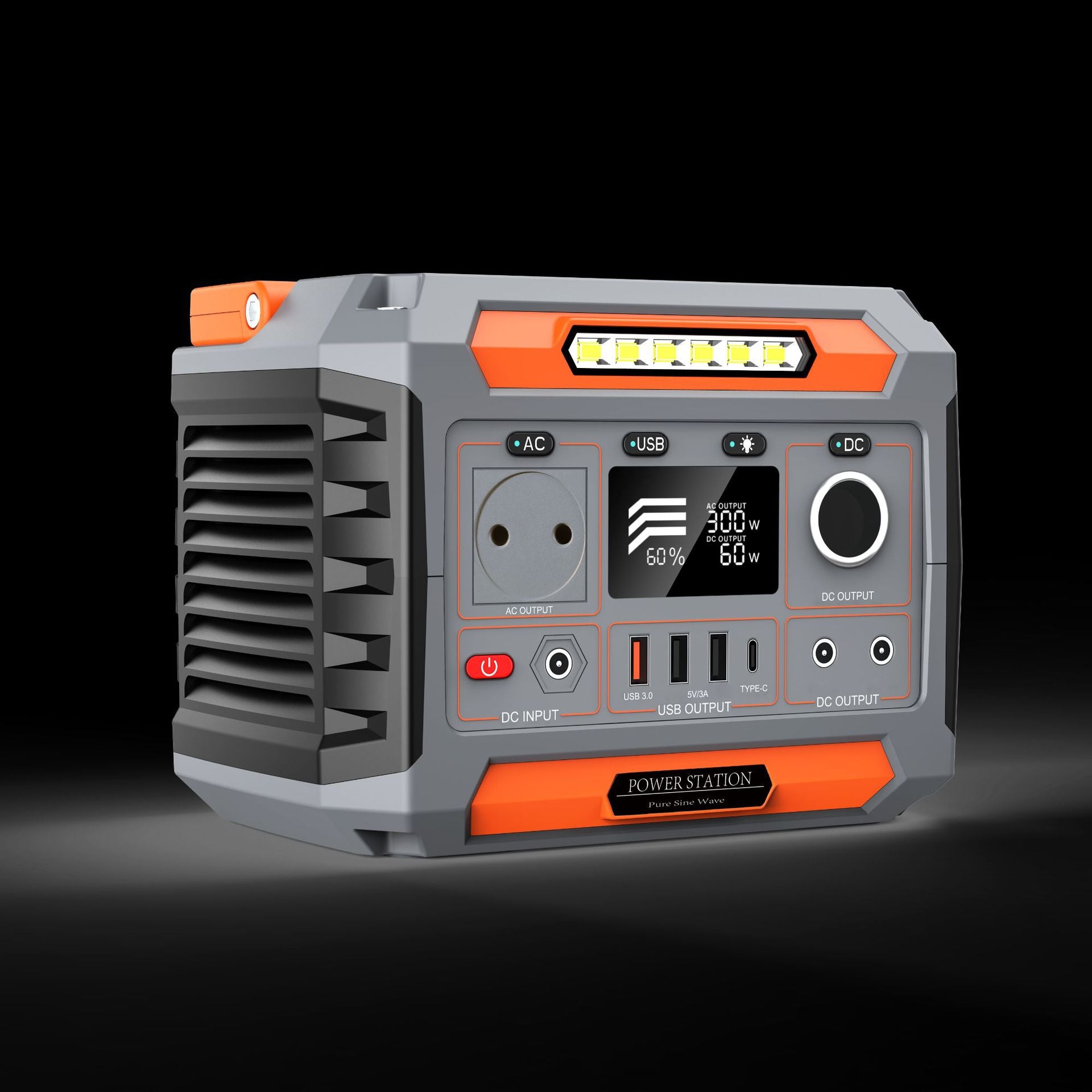 Alimentation électrique rechargeable de stockage d'énergie portable de camping d'urgence