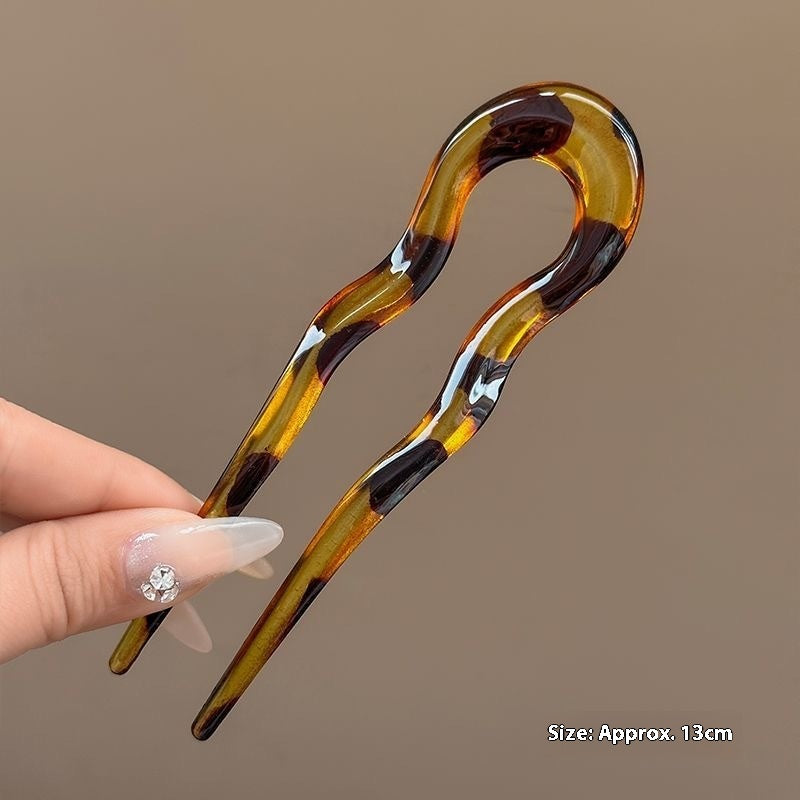 Épingle à cheveux en acrylique pour femmes
