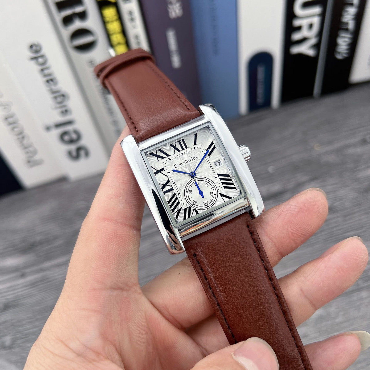 Montres à quartz carré hommes