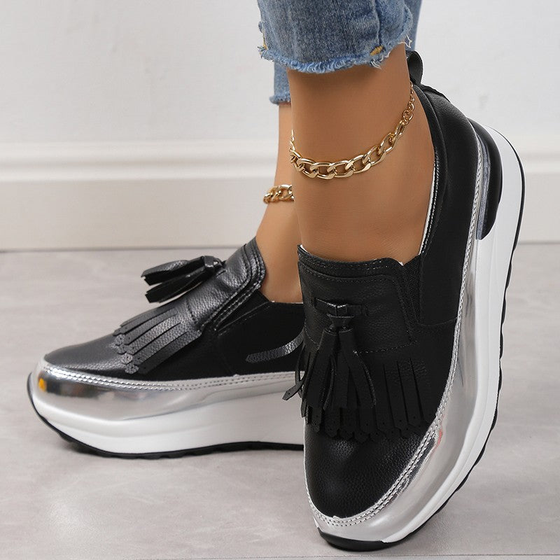 Chaussures décontractées de la plate-forme Muffin de mode pour femmes