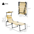 Chaise de salon extérieure