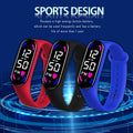Multi-fonction Luminous Waterproof Touch-screen Montre électronique
