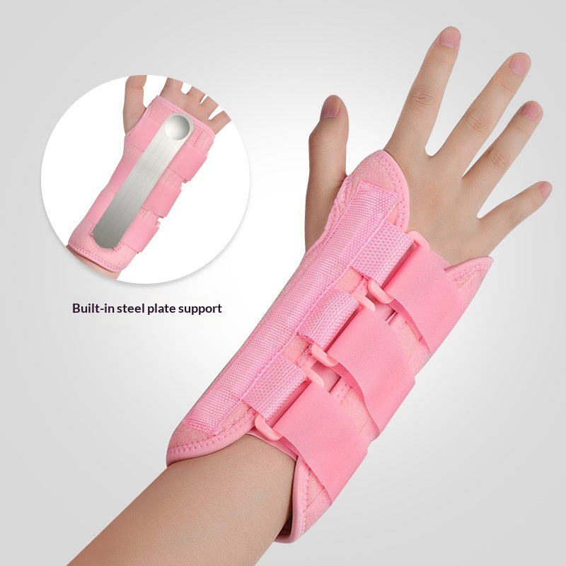 Plaque d'acier supportable Mesh respirant réglable Brace pour le sport et les entorses