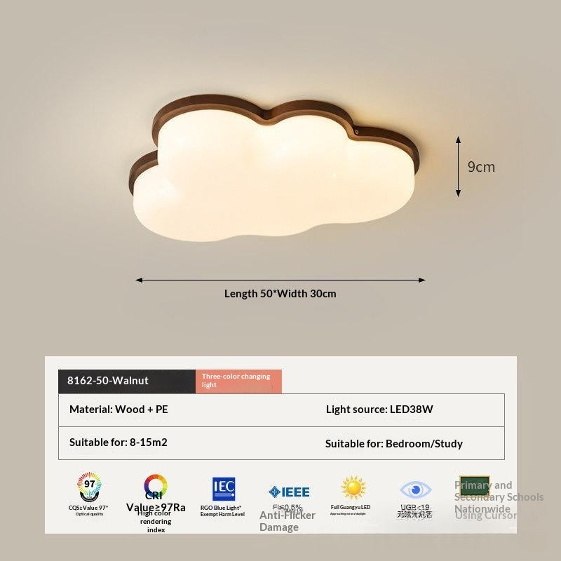 Feu de plafond en forme de nuage pour la chambre à coucher
