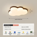 Feu de plafond en forme de nuage pour la chambre à coucher