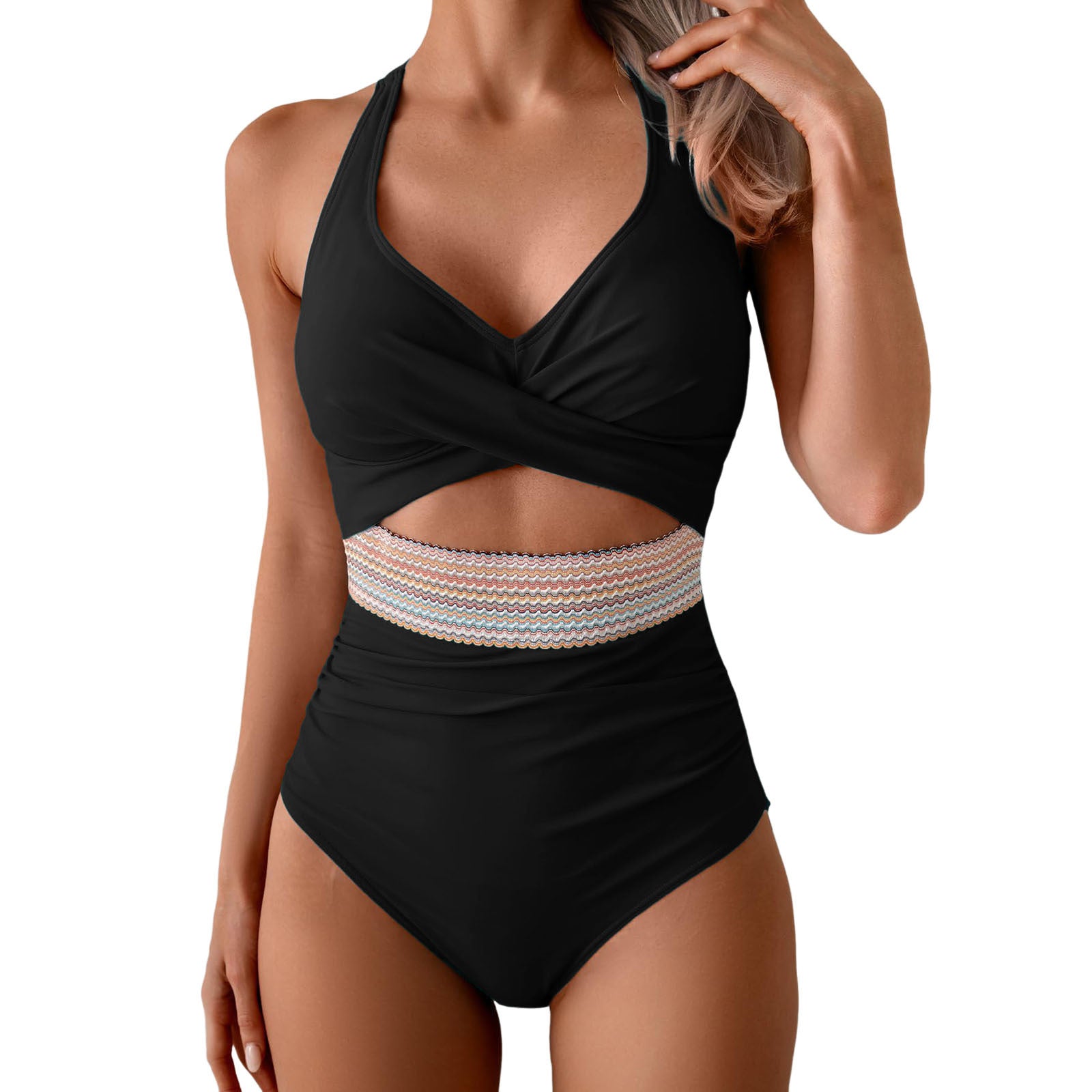 Maillot de bain unique pour femmes Plage Bikini casual