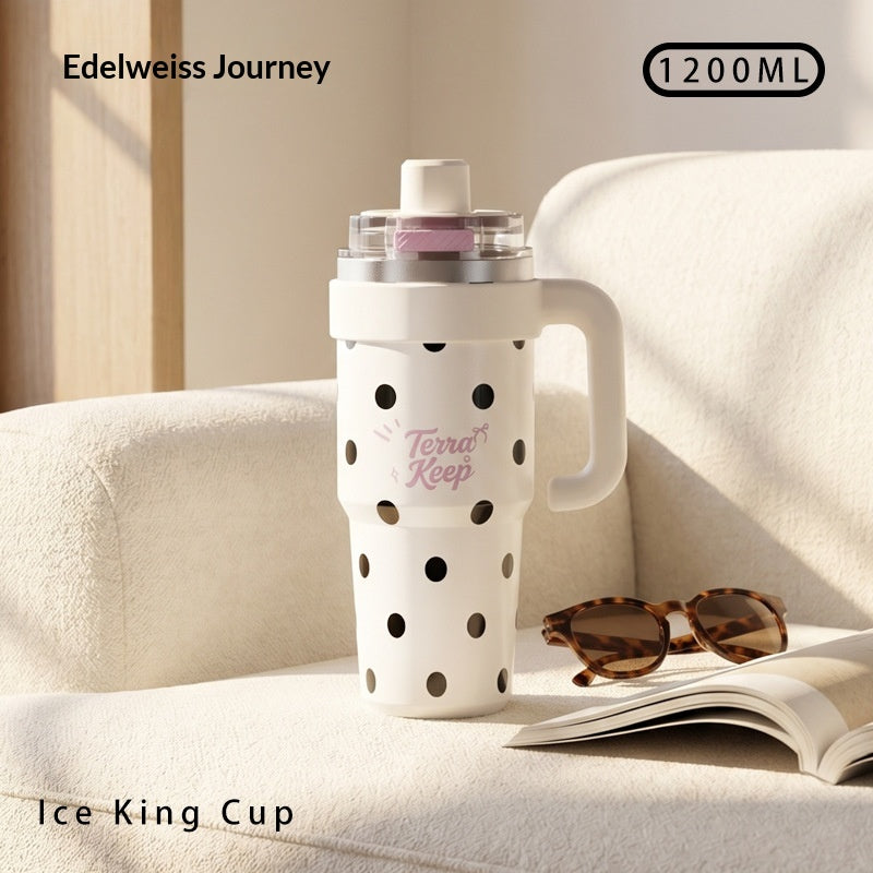 Céramique couvert réservoir intérieur 316L grande capacité tasse d'eau