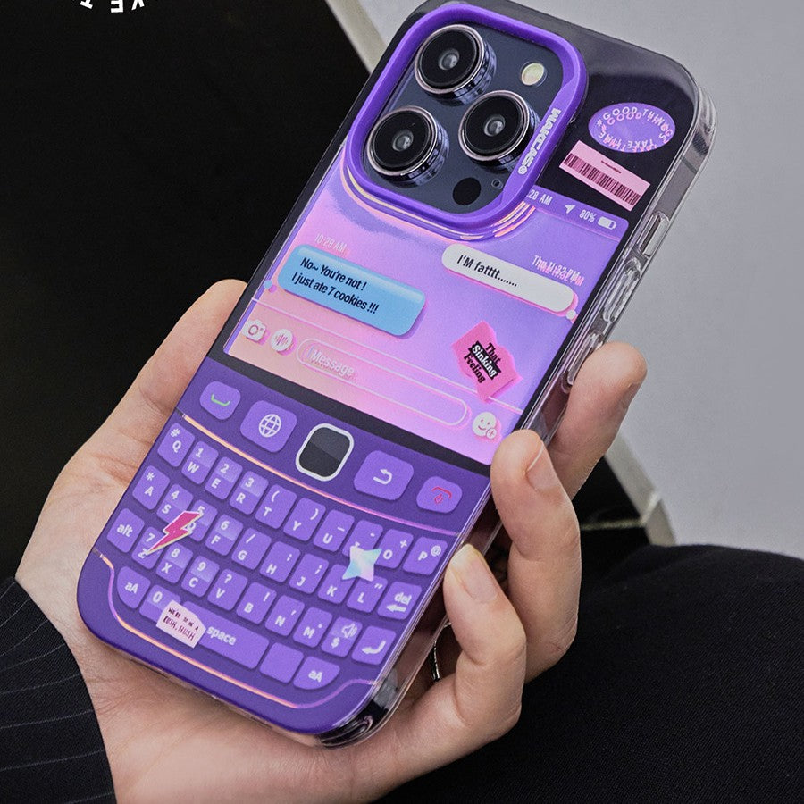 Boîtier de téléphone fluorescent de conception de Niche de sens avancé