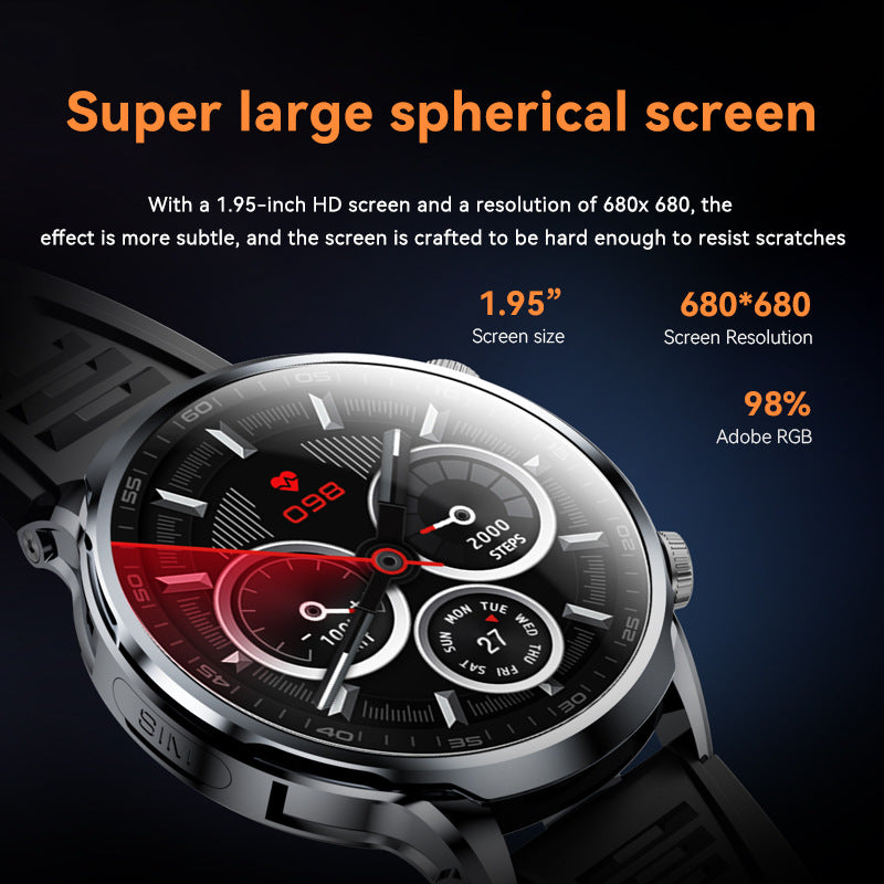 H18 Carte à écran rond Smart Watch