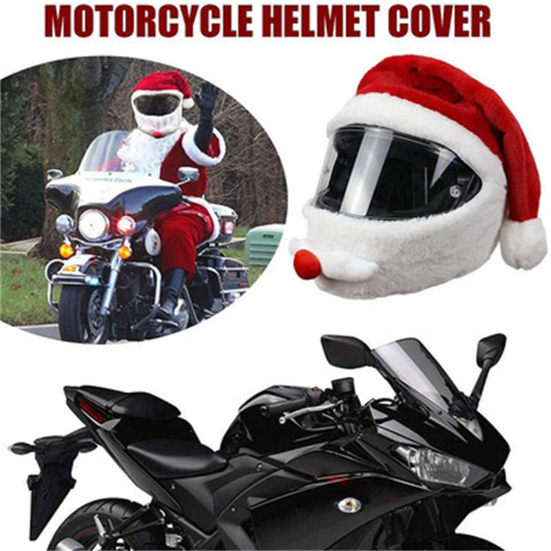 En plein air drôle Capuche de moto Santa Claus