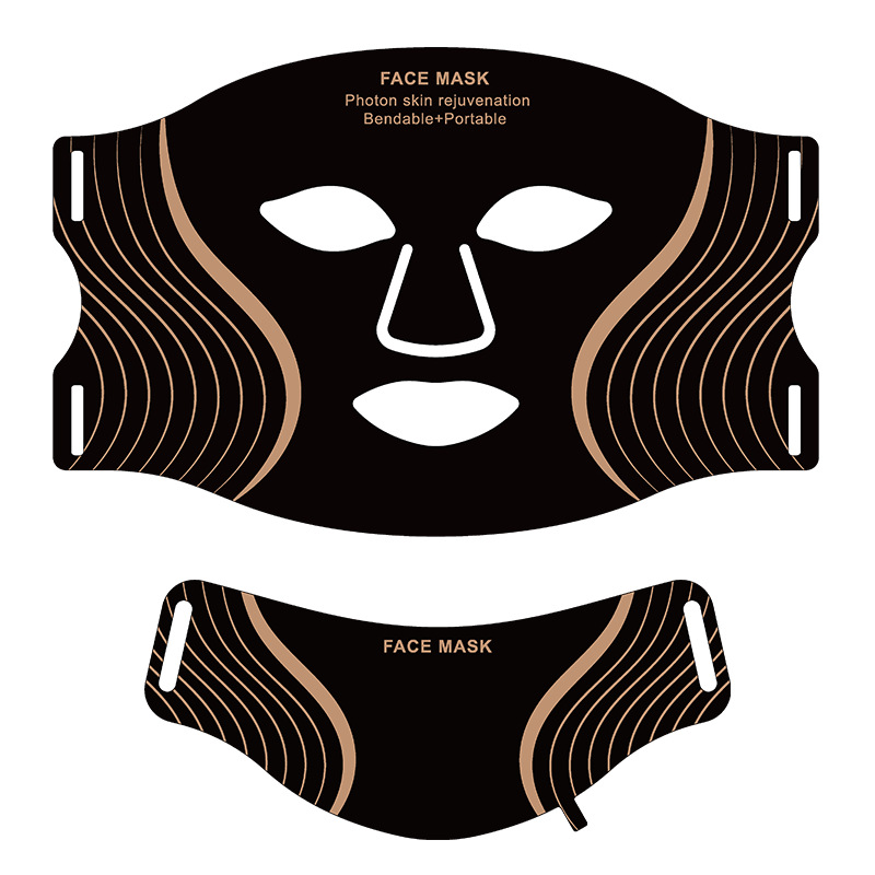 Dispositif de masque du visage en silicone