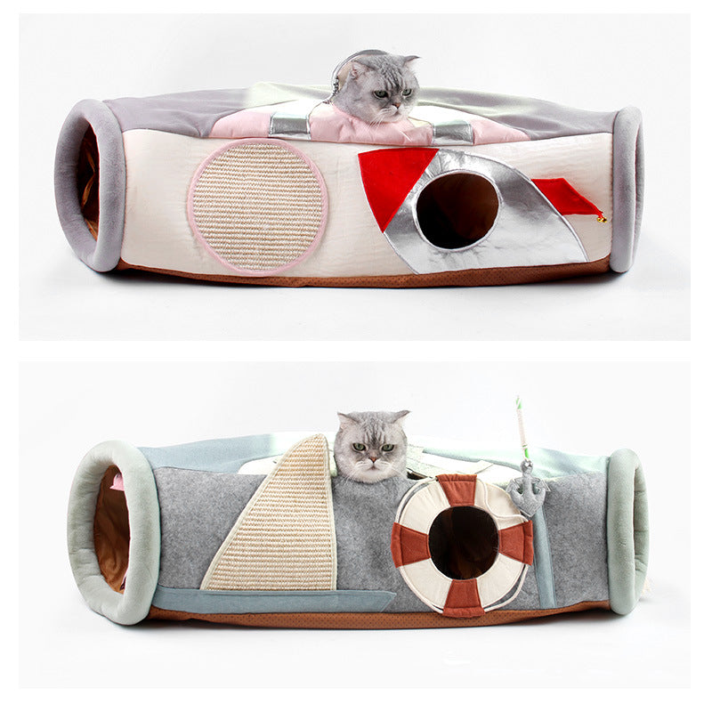 Animal pliant Canal semi-fermé Chat Litter