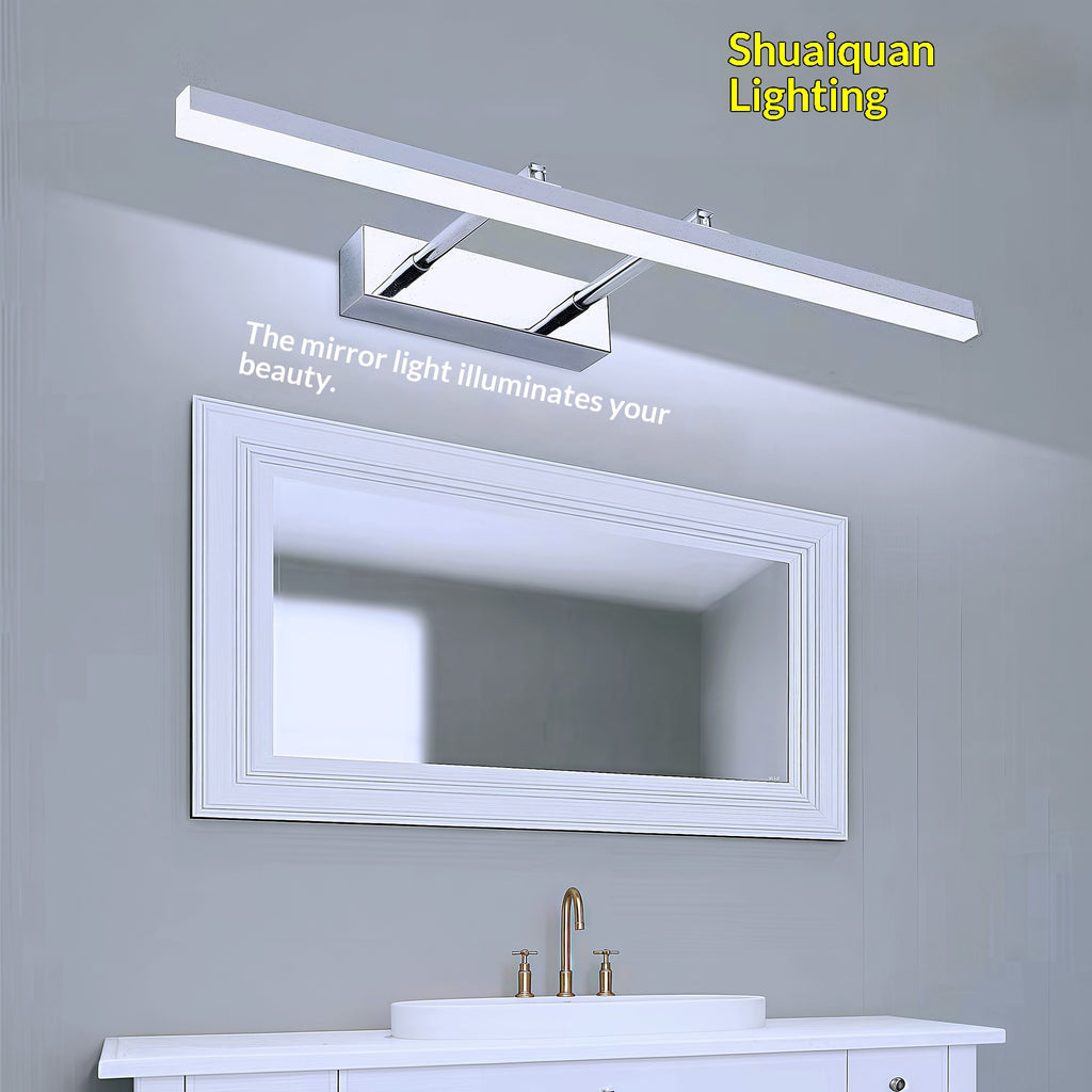 LED miroir rétractable maquillage mur lumière de remplissage