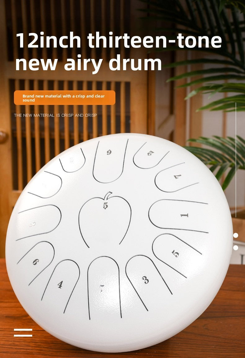 Tambour de langue en acier12 pouces13 Note Un style de pli