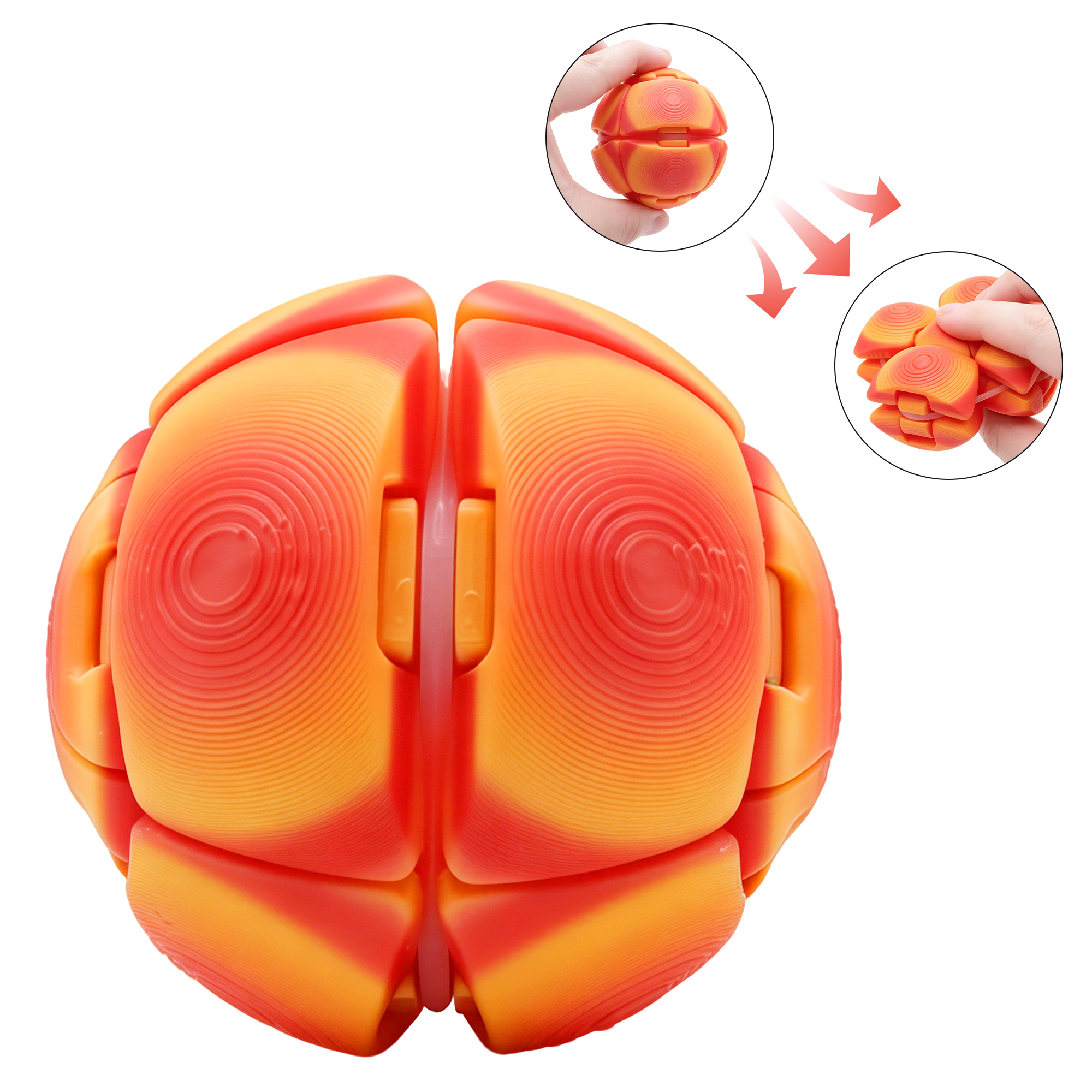 Balle de soulagement du stress imprimée 3D